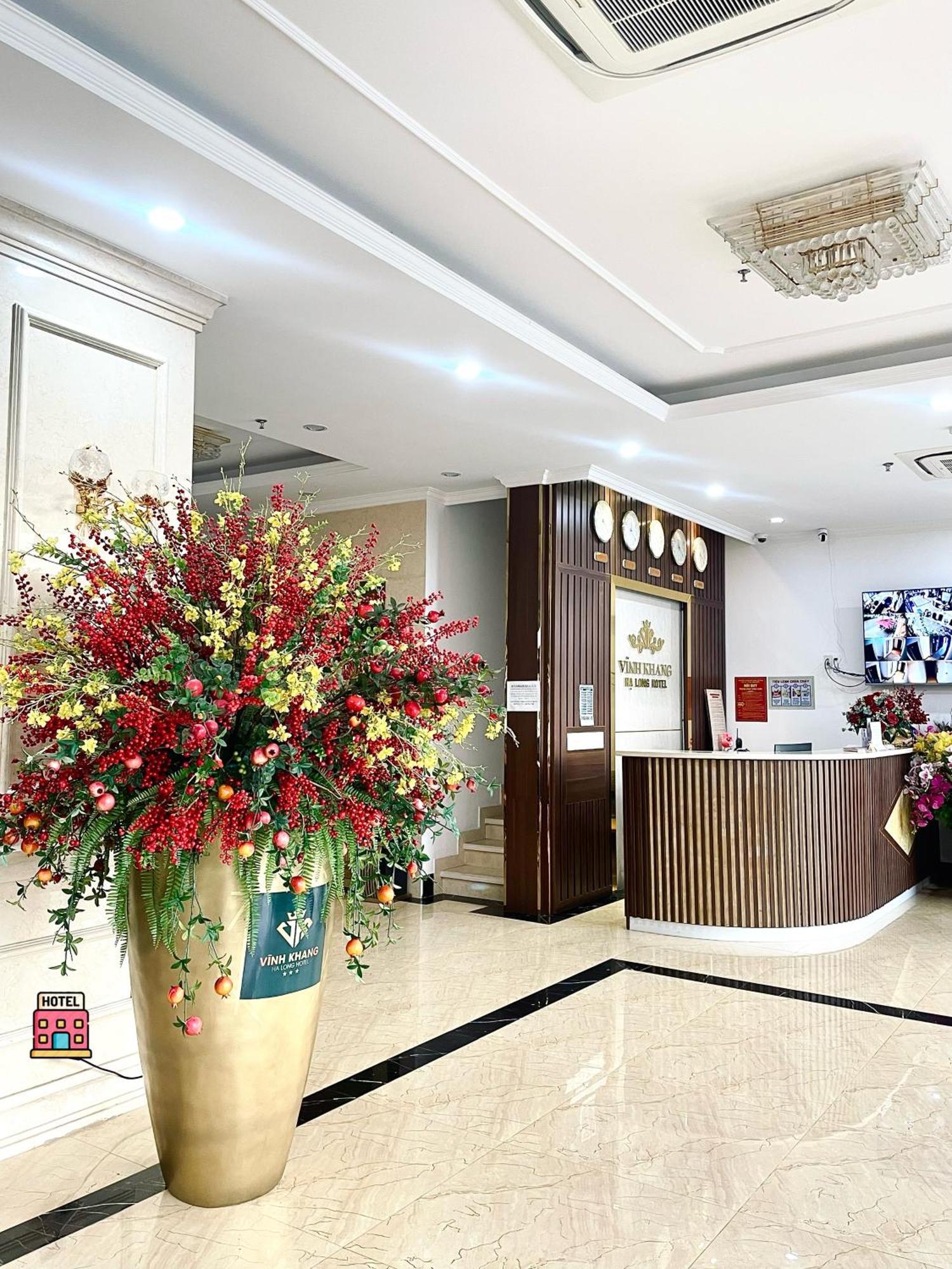 Vinh Khang Ha Long Hotel Bagian luar foto